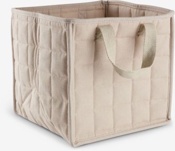 Hộp đựng | KETIL | cotton/polyester | be | R27xD27xC26cm