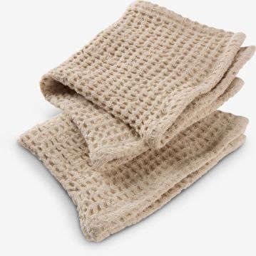 Khăn đa năng | EVIN| cotton | be | bộ 2 chiếc | R28xD28cm