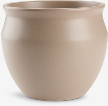 Chậu cây | HARALDUR | gốm | xám | Ø20xC17cm