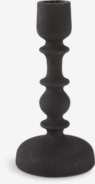 Chân nến | CASPAR | nhôm | đen | Ø8xC16cm