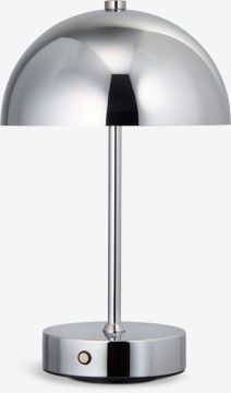 Đèn bàn | KENT | thép/nhựa ABS | màu chrome | Ø16xC25cm