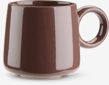 Cốc | MELVIN | gốm bán sứ | tím trầm | Ø10xC9cm | 370ml