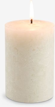 Nến trụ | RENE | paraffin | màu tự nhiên | Ø7xC10cm
