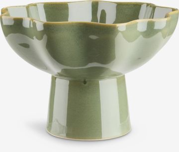 Tô trang trí | BJORK | gốm bán sứ | xanh lá | Ø23xC15cm