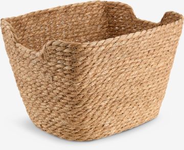 Giỏ đa năng | EDDY | cỏ bấc | màu tự nhiên | R26xD32xC22cm