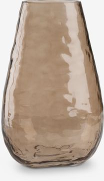 Lọ hoa | DIRK | thủy tinh | nâu | Ø16xC26cm