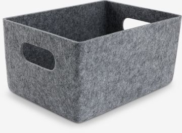 Giỏ đa năng | JOSEF | polyester | xám | R18xD25xC12cm