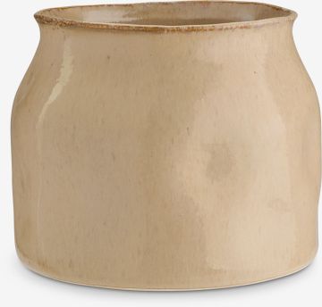 Chậu cây | RUDOLF | gốm | be | Ø15xC13cm