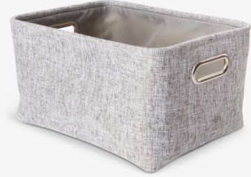 Giỏ đa năng | ELIS | polyester/sắt | xám | R26xD36xC20cm