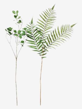 Hoa trang trí | DAGFINN | nhựa/polyester | xanh | C70cm