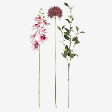 Hoa trang trí | HEDVIG | polyester | nhiều màu | C70cm