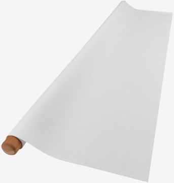 Khăn phủ bàn | HVITMURE | PVC/PP | trắng | R140cm