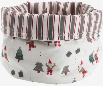 Giỏ đa năng | SIGYN | cotton | trắng | Ø22xC19cm