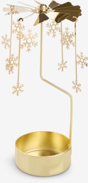 Chân nến | SNEFNUG | thép không gỉ | màu vàng | Ø7xC14cm