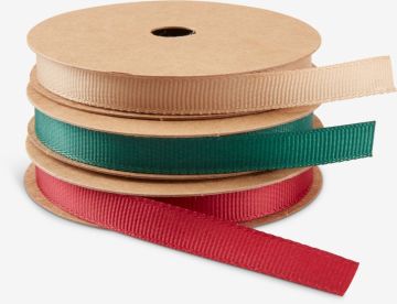 Dây ruy băng gói quà | BRASA | polyester | nhiều màu | R1xD300cm | bộ 3 chiếc