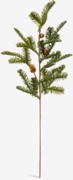 Cành trang trí giáng sinh | KJELKE | nhựa PE/quả thông | xanh lá | C80cm