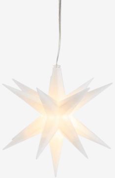 Sao trang trí | HEULANDIT | đồng/polystyrene | trắng | Ø12cm