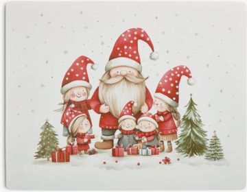 Tấm lót đĩa | STAUROLIT | nhựa PP | trắng/đỏ | R33xD42cm