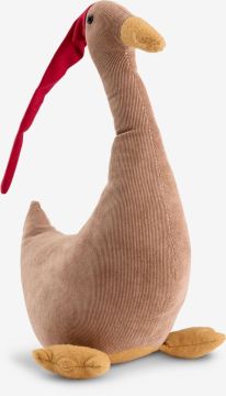 Chặn cửa | NJORD | polyester | nâu/đỏ | R20xD22xC34cm