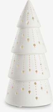 Cây thông Noel | GULDFLAGER | sứ | trắng | C29cm | LED