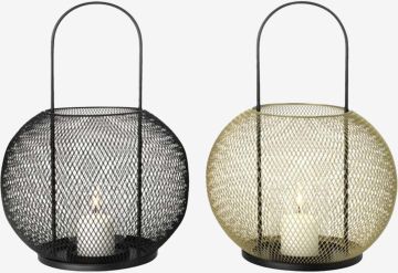 Đèn trang trí | GULDSMED | kim loại | đen/vàng | Ø25xC36cm