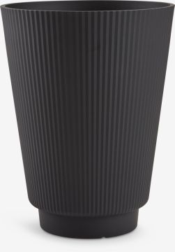 Chậu cây | SANDLO | nhựa PP | đen | Ø30xC38cm