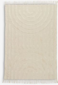 Thảm phòng khách | TRETORN | cotton | màu kem | R140xD200cm