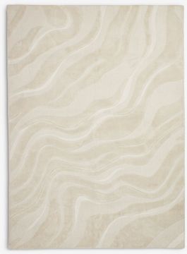 Thảm phòng khách | KLEMATIS | polyester | màu kem | R140xD200cm