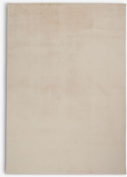 Thảm phòng khách | LINGON | polyester | màu tự nhiên | R140xD200cm