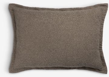 Gối tựa lưng | GULDBLOMME | polyester | nâu | R50xD70cm