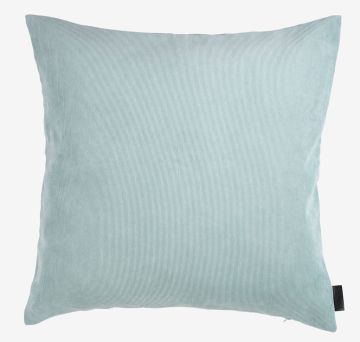 Vỏ gối trang trí | DUSKULL | polyester | xanh | R50xD50cm