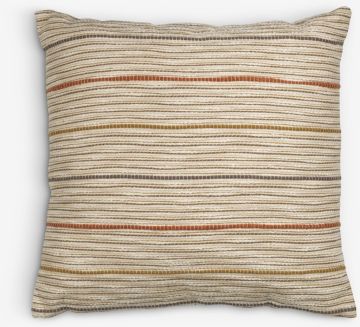 Gối trang trí | MARSFIOL | cotton/polyester | họa tiết kẻ sọc | R45xD45cm