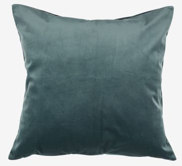 Vỏ gối trang trí | ERTEVIKKE | polyester | xanh lá đậm | R50xD50cm