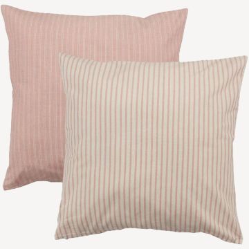 Vỏ gối trang trí | GULDREGN | cotton | hồng | R50xD50cm