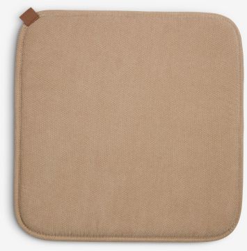 Đệm ngồi | LOMME | polyester/nylon | be | R38xD38xC2cm