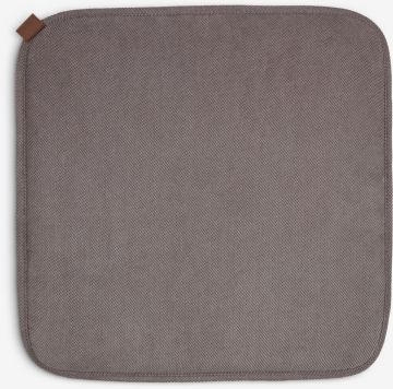 Đệm ngồi | LOMME | polyester | xám | R38xD38xC2cm