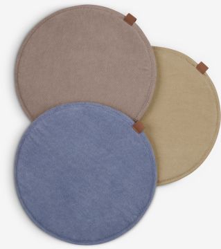 Đệm ngồi | LOMME | polyester/nylon | nhiều màu | Ø35xC2cm