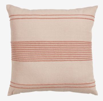 Gối trang trí | NATTLILJA | cotton | hồng | R45xD45cm