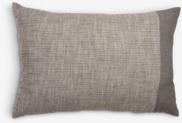 Gối trang trí | SKOGSIV | cotton | xám | R40xD60cm
