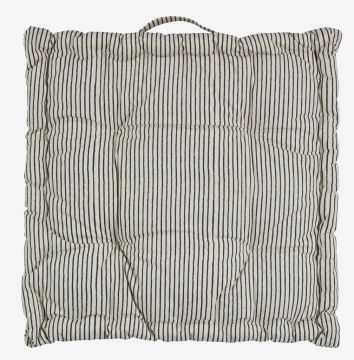 Đệm ngồi | PIL | cotton | be/đen | R40xD40xC7cm