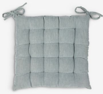 Đệm ngồi | GULLRISP | polyester | xanh | R40xD40xC5cm