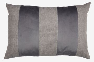 Gối trang trí | KAPRIFOL | cotton/polyester | xám | R40xD60cm