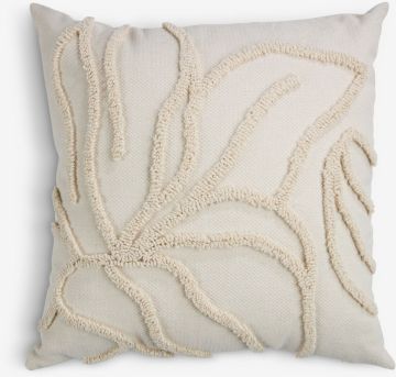 Gối trang trí | SOLBLOM | polyester/cotton | be | R45xD45cm