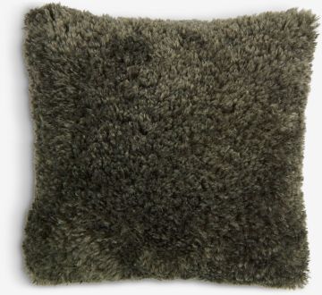 Gối trang trí | SNEPRYD | polyester | xanh lá đậm | R40xD40cm