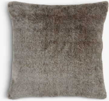 Vỏ gối trang trí | SMYLE | polyester | nâu | R50xD50cm