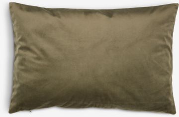 Vỏ gối trang trí | ERTEVIKKE | polyester | xanh olive đậm | R40xD60cm