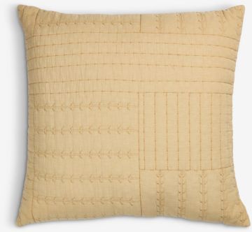 Gối trang trí | STRANDBEDE | cotton | màu kaki nhạt | R45xD45cm