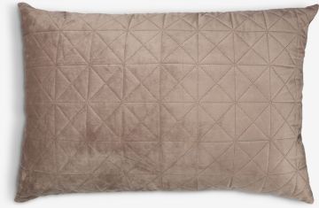 Gối tựa lưng | ENGBLOMME | polyester | màu cát đậm | R60xD90cm