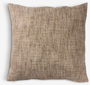 Vỏ gối trang trí | KRIMLIND | polyester | tím/tự nhiên | R50xD50cm