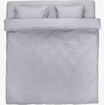 Bộ vỏ chăn gối đôi kèm ga cotton | KAJSA | tím nhạt | R200xD220cm/R240xD260cm/R50xD70cm